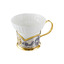 Серебряная чашка чайная Астра классическая  40080083А06